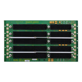 6 HE OpenVPX-Backplane, 5 Steckplätze, Profil BKP6-CEN05-11.2.5-3