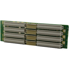 6 HE VME64x 4 Slots mit P0, mit M3/M4 power bolts