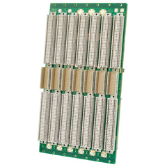 6 HE VME64x 7 Slots mit P0, mit M3/M4 power bolts