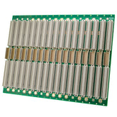 6 HE VME64x 17 Slots mit P0, mit M3/M4 power bolts