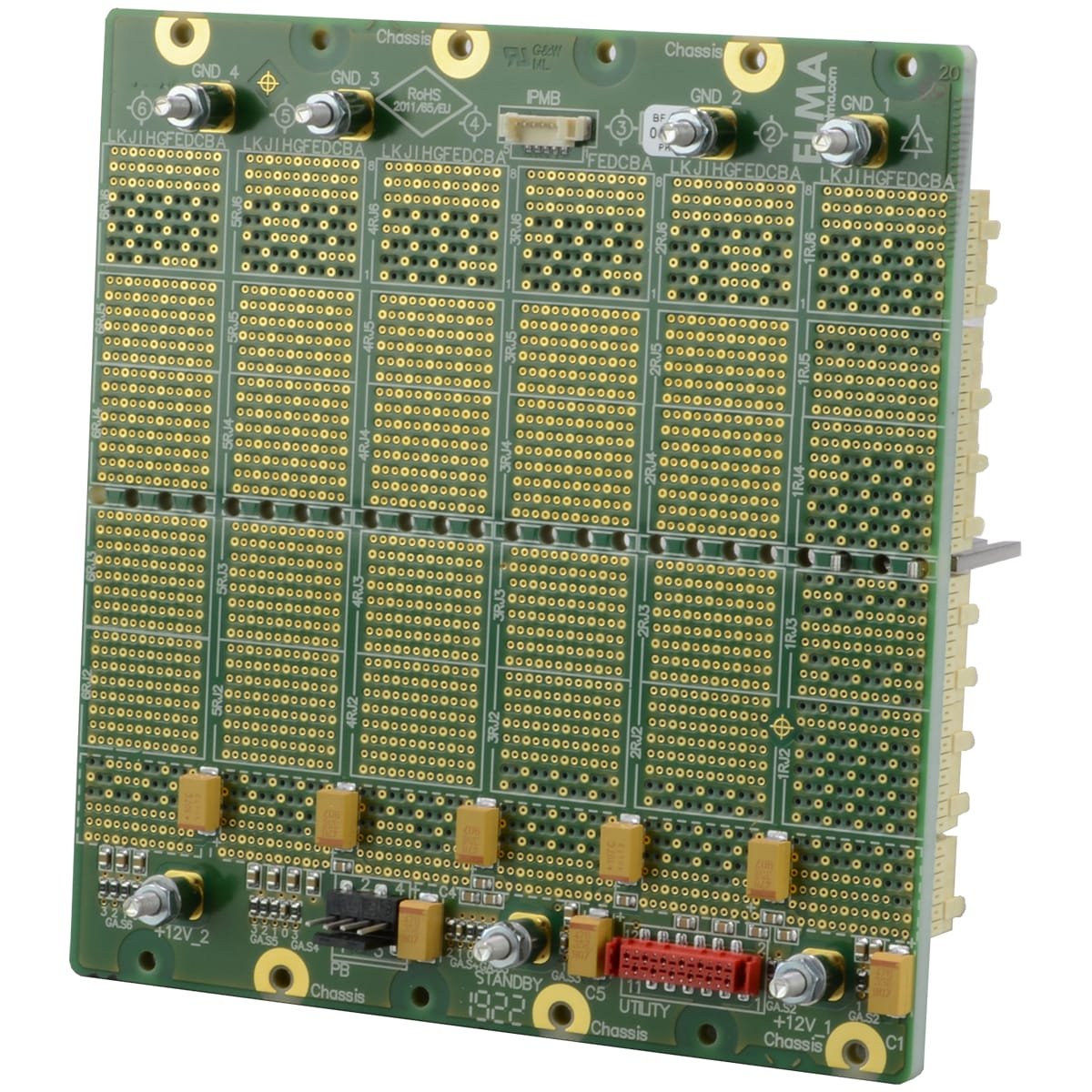 Compactpci Serial Rear Transition Module 3U CompactPCI Serial 6-slot SSL, mit RTM, mit Ethernet