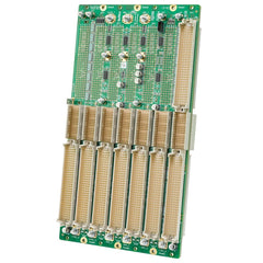 6 HE VME64x 7 Slots mit P0, mit M3/M4 power bolts